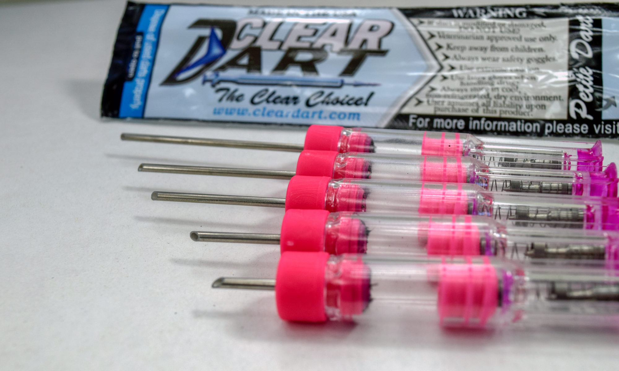 Clear-Dart-Petite-Series-Various-Sizes.jpg Petite Medicating Dart - Custom Made To Order - 24 Pack - Image 1